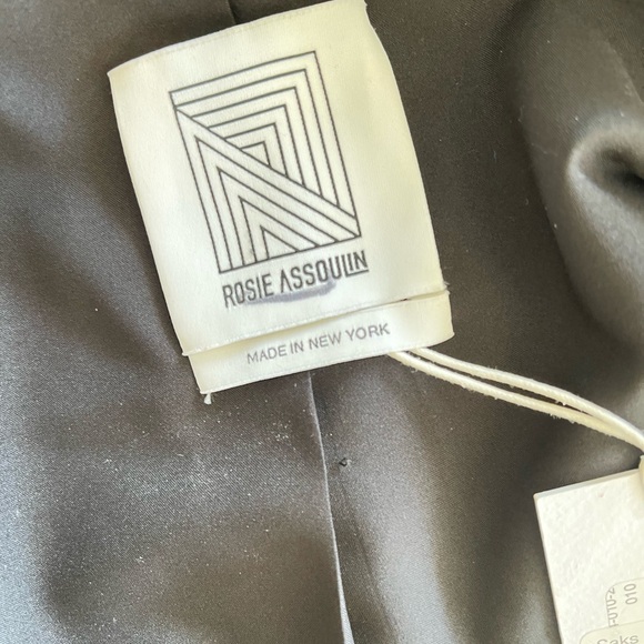 NWT ROSIE ASSOULIN Wo Peter Pan Puff-Sleeve Wool Maxi Dress - Picture 12 of 16